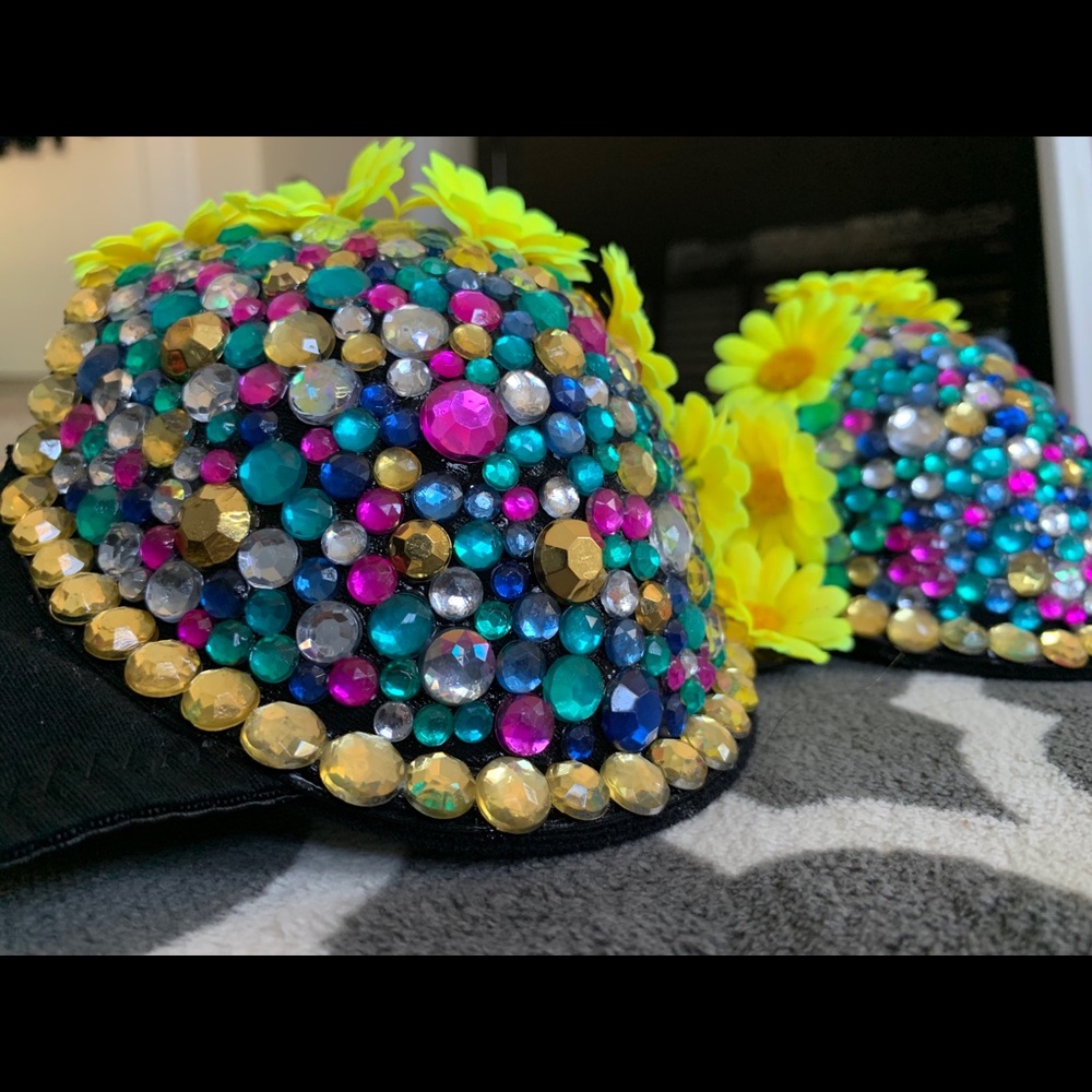Yellow Daisy Rave Bra - Picture 3 of 3
